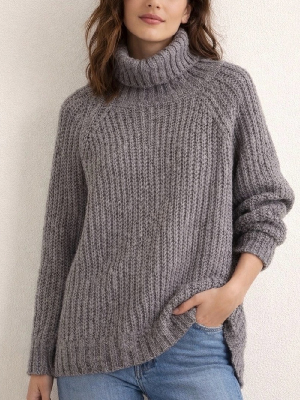 POL Chunky Knit Turtleneck Sweater, NWOT